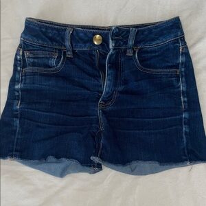 Distressed American eagle shorts